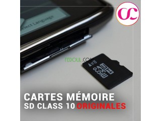 Cartes Mémoire SD Class 10 Originales