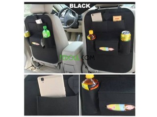 Car Back Seat Organizer (Black)