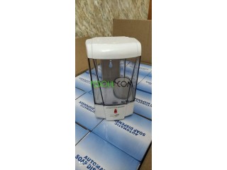 Distributeur de gel ou de savon automatique infrarouge mural 700ml
