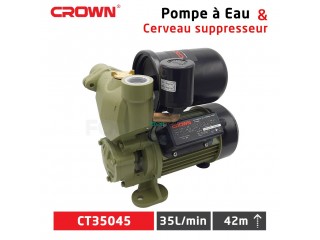 محرك أوتوماتيكي أصلي من كراون لضخ المياه بقوة ضغط عالية Crown Pompe à Eau & Cerveau Suppresseur CT35045