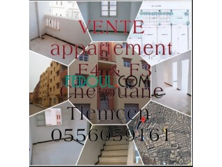 Vente Appartement F4 & F3 Tlemcen