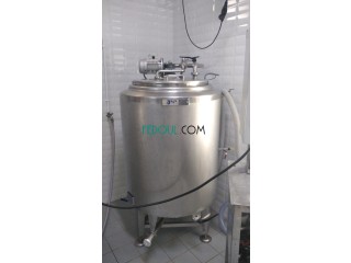 Cuve de préparation inox 300 litres