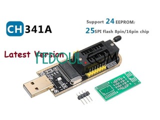 CH341A Programmateur USB Flash BIOS pour 24 séries ..25xxxxx