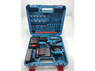 Kit visseuse Perceuse Makita (18V) valise double batterie avec Accessoires