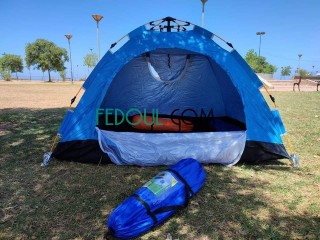 Tente camping automatique 4 place