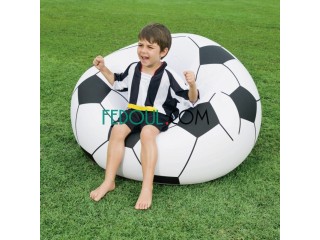 كرسي قابل للنفخ على شكل كرة القدم للأطفال Fauteuil gonflable Motif Football Bestway
