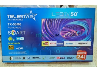 50 pouce telestar tv Android smart