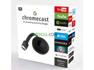 Chromecast TV Streaming Device by Google