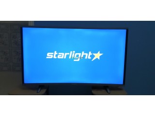 Television led starlight 40" curved
