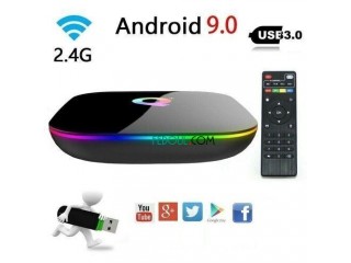 Mr Smart Tv Box Tv Box - Q+ - Android Tv 6K 4+32 Gb Rom - Noir