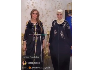 Djalaba et robe caftan venue du Maroc