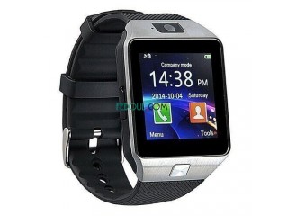 Smart Watch Montre Smart Watch - Dz09 - Bluetooth- Carte Sim - Caméra - Silver