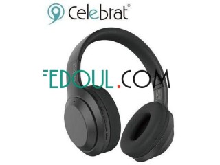 Celebrat Casque sans fil CELEBRAT A24 Bluetooth -NOIR Casque Bluetooth