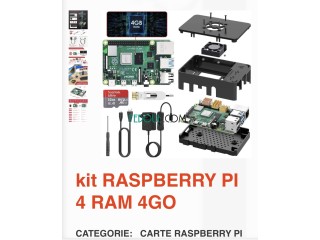 Kit Raspberry complet pi4 4g