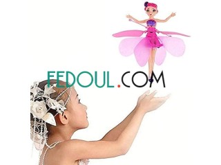 لعبة الدمية الطائرة اجمل هدية لابنتك الأميرة الطائرة poupée volante مع شاحن USB