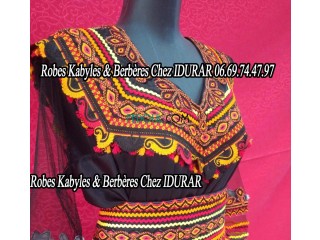 Robe kabyle disponible en noir