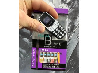 Mini Téléphone Nokia BM10 هاتف صغير الحجم بمواصفات كبيرة حجم صغير (ميني نوكيا) بطاقة sim مزدوجة