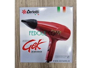 Séchoir CERIOTTI Original Super Gek 3800 Sèche-cheveux Professionnel made in Italy Livraison 58 WILAYA